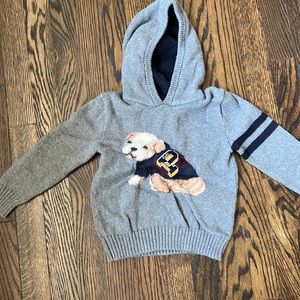 Polo Ralph Lauren Bulldog varsity hoodie - 4t